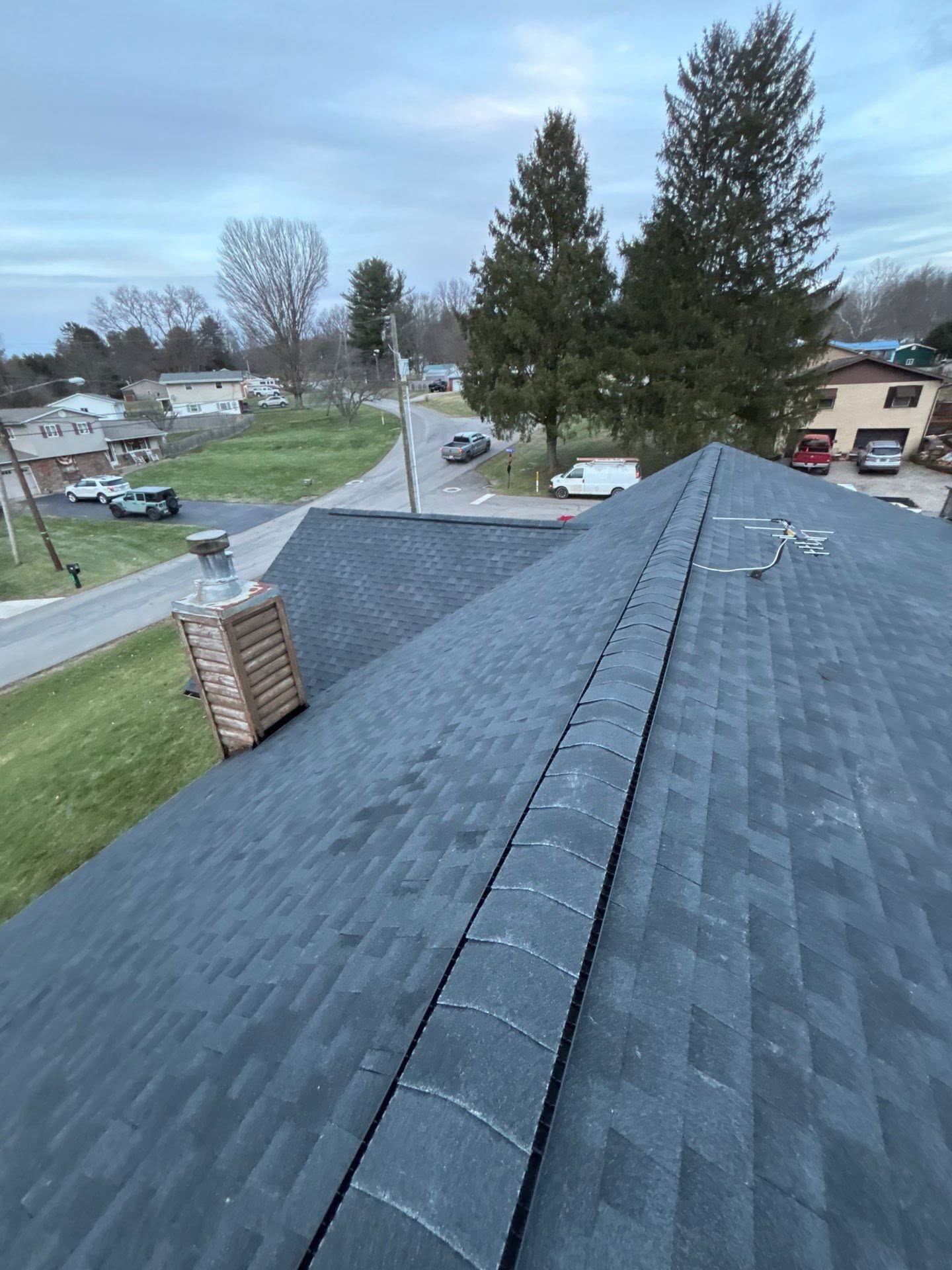 Finished roof replacements — Shield Pro Roofing project in central Ohio