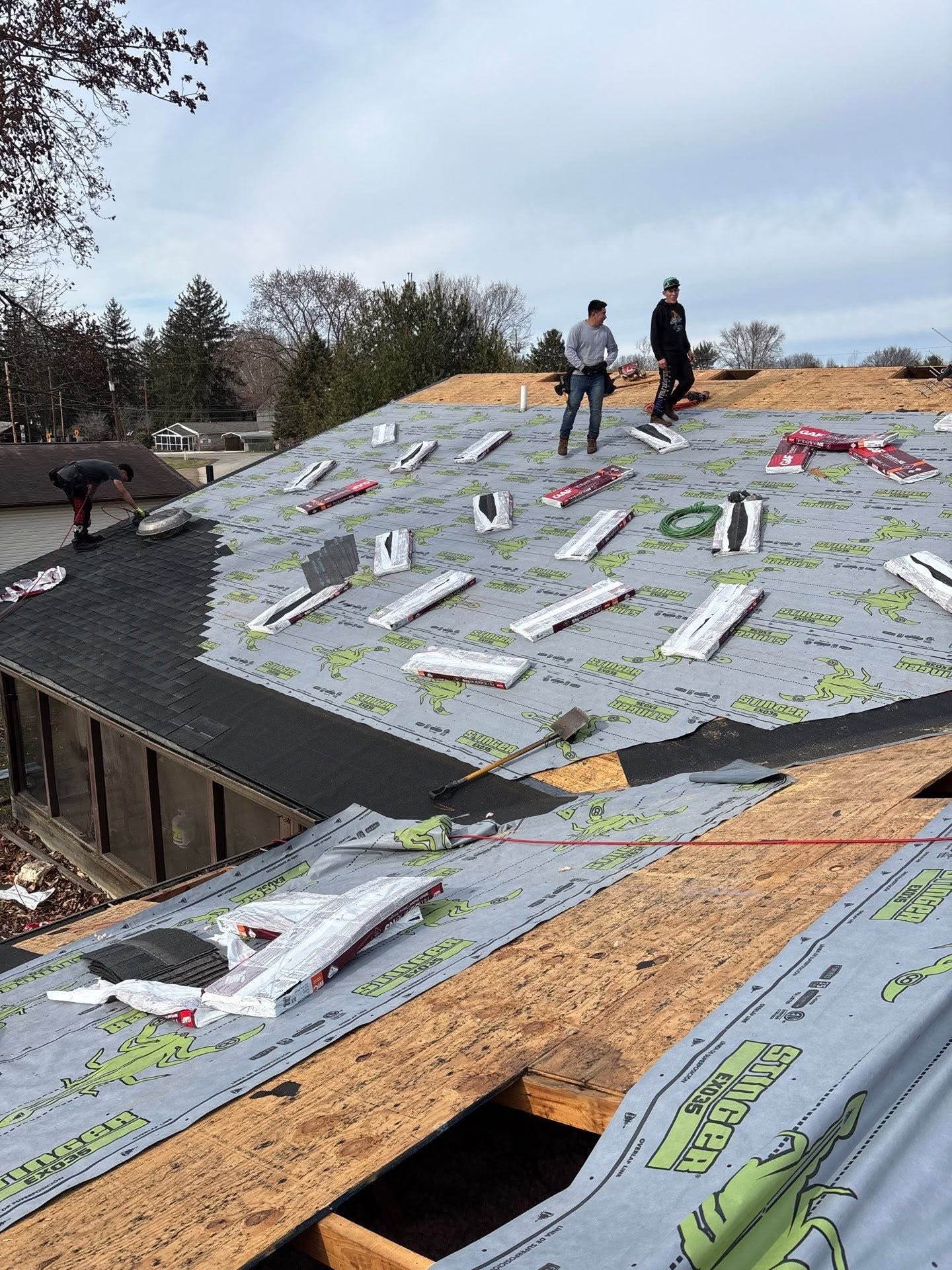 More recent work — Shield Pro Roofing project in central Ohio