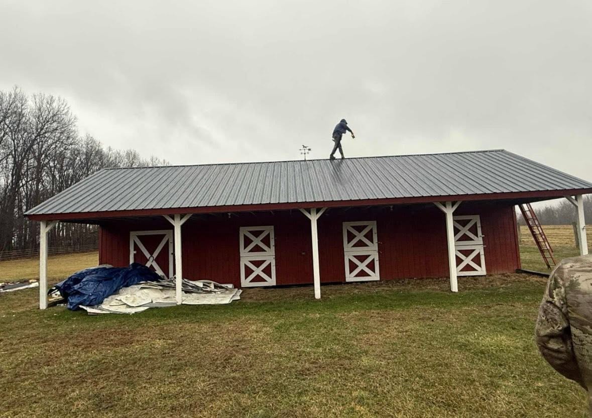Metal roofing — Shield Pro Roofing project in central Ohio