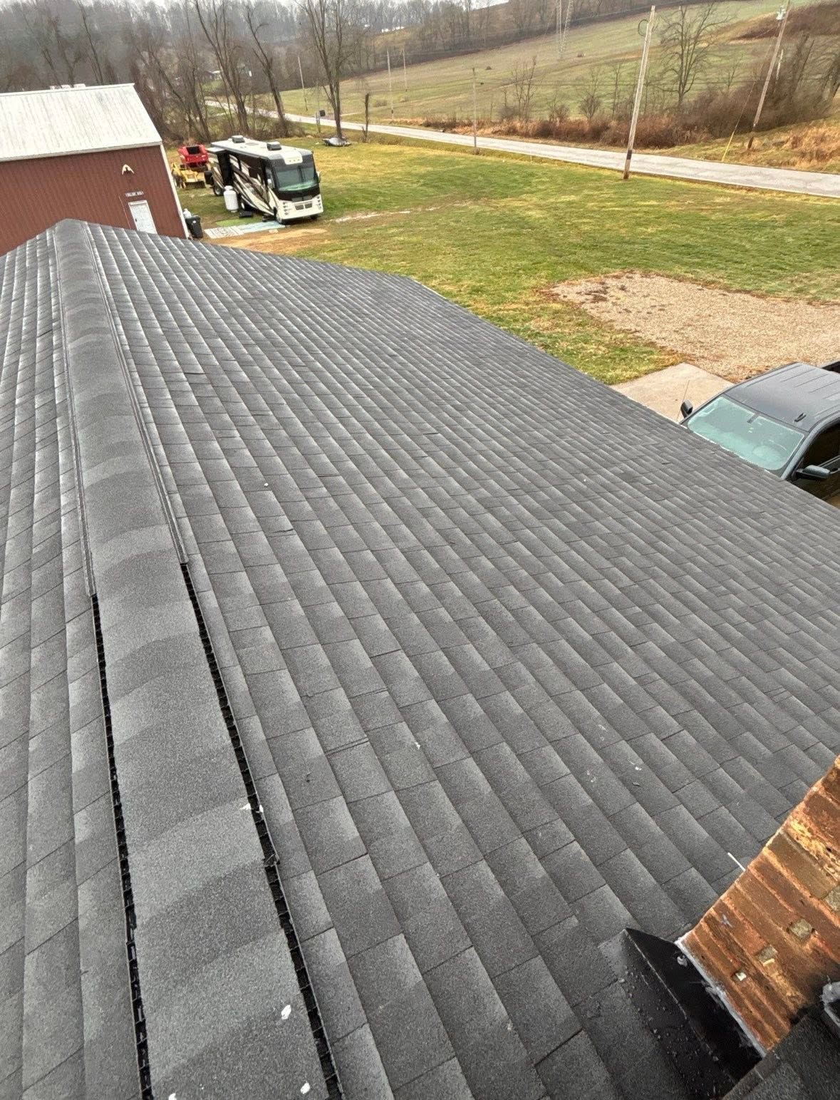 Finished roof replacements — Shield Pro Roofing project in central Ohio