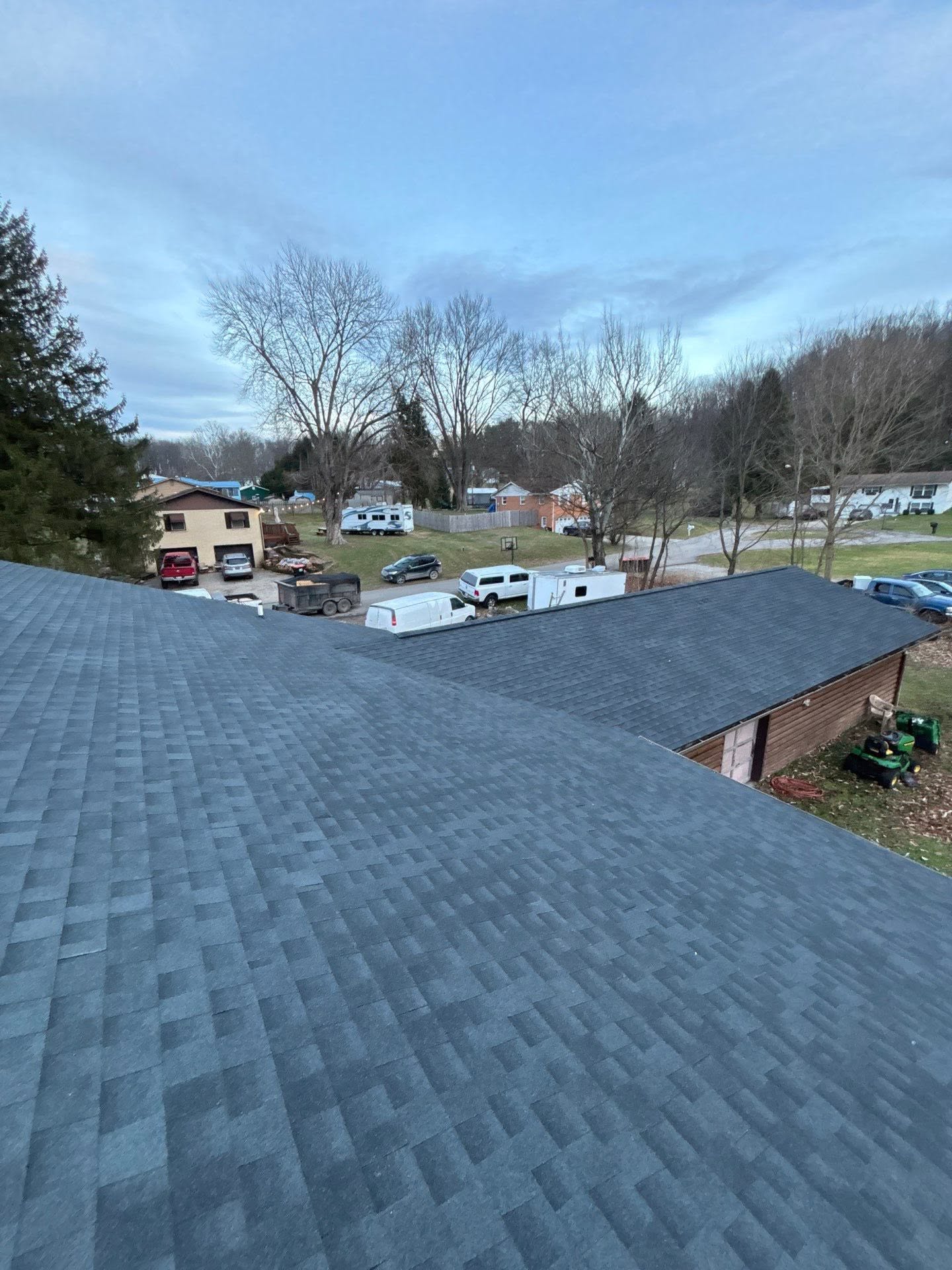 Finished roof replacements — Shield Pro Roofing project in central Ohio