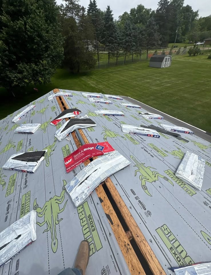 More recent work — Shield Pro Roofing project in central Ohio