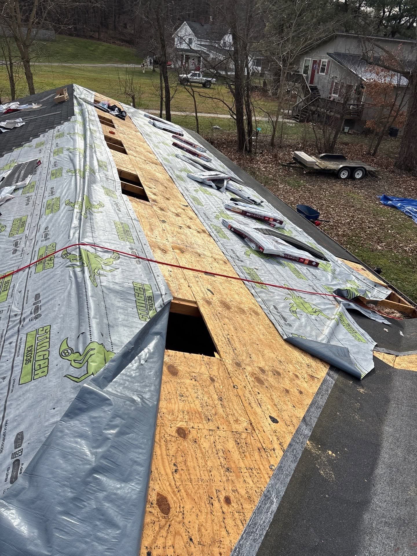 More recent work — Shield Pro Roofing project in central Ohio