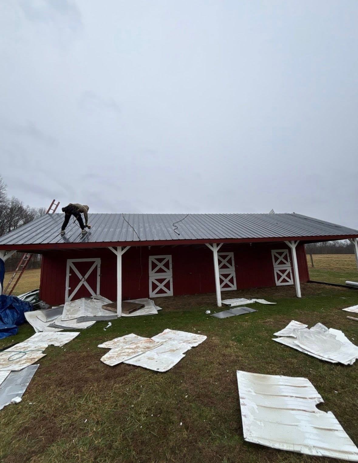 Metal roofing — Shield Pro Roofing project in central Ohio