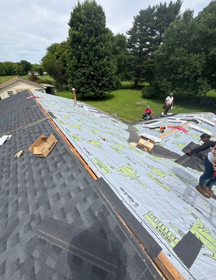 More recent work — Shield Pro Roofing project in central Ohio