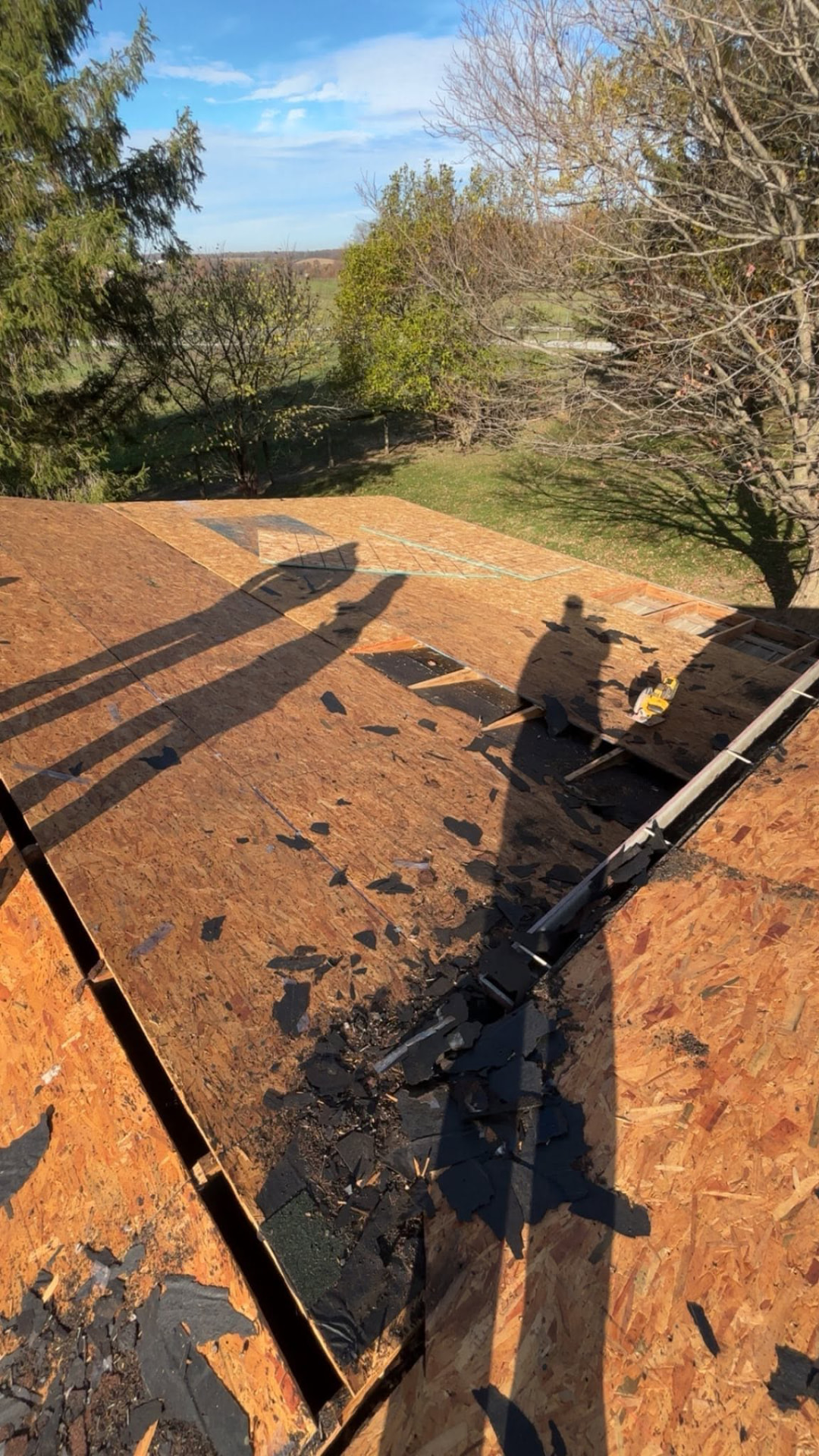 Decking and underlayment — Shield Pro Roofing project in central Ohio