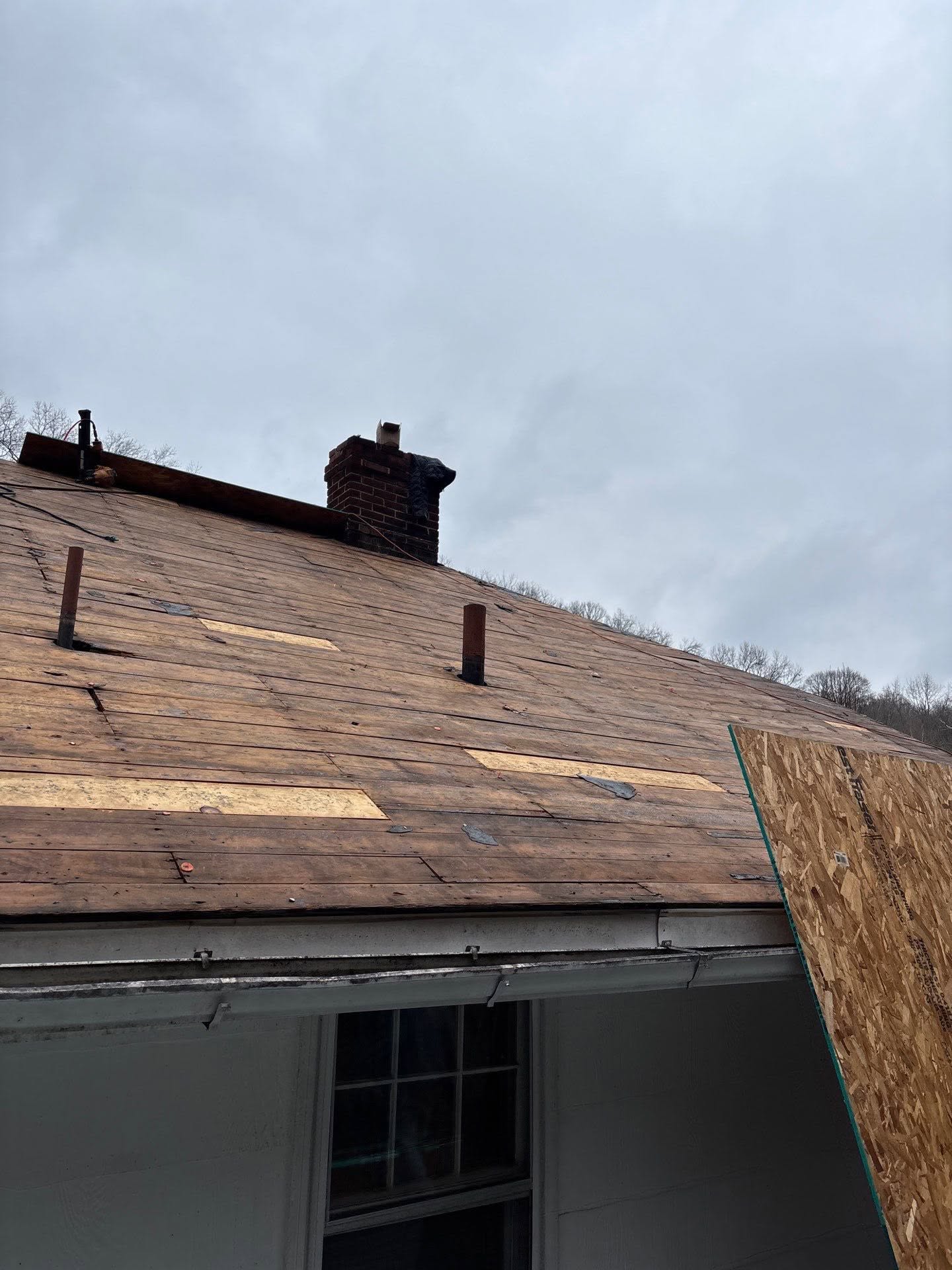 Decking and underlayment — Shield Pro Roofing project in central Ohio