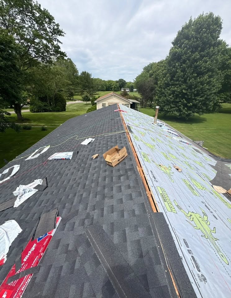 More recent work — Shield Pro Roofing project in central Ohio