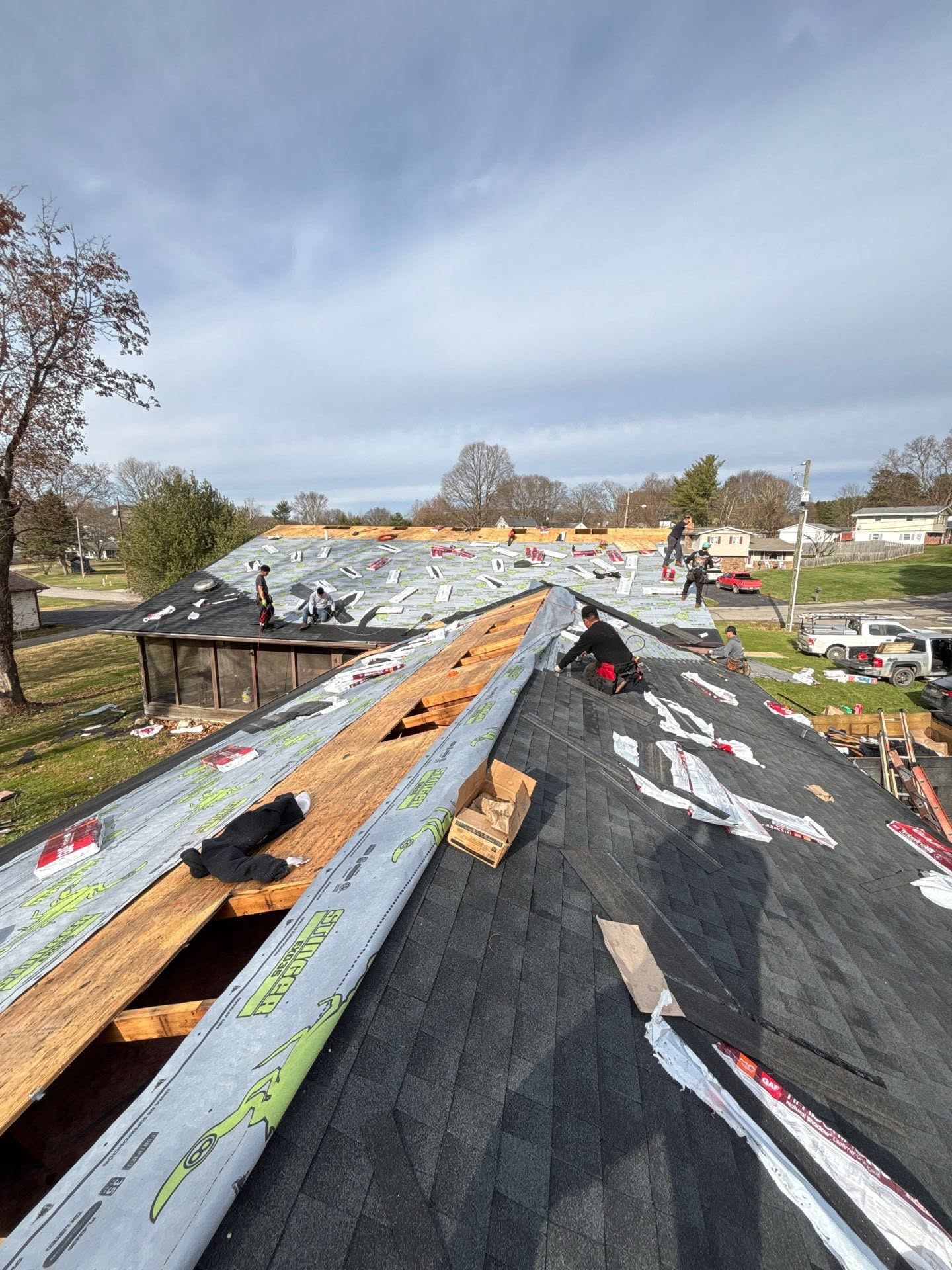 More recent work — Shield Pro Roofing project in central Ohio