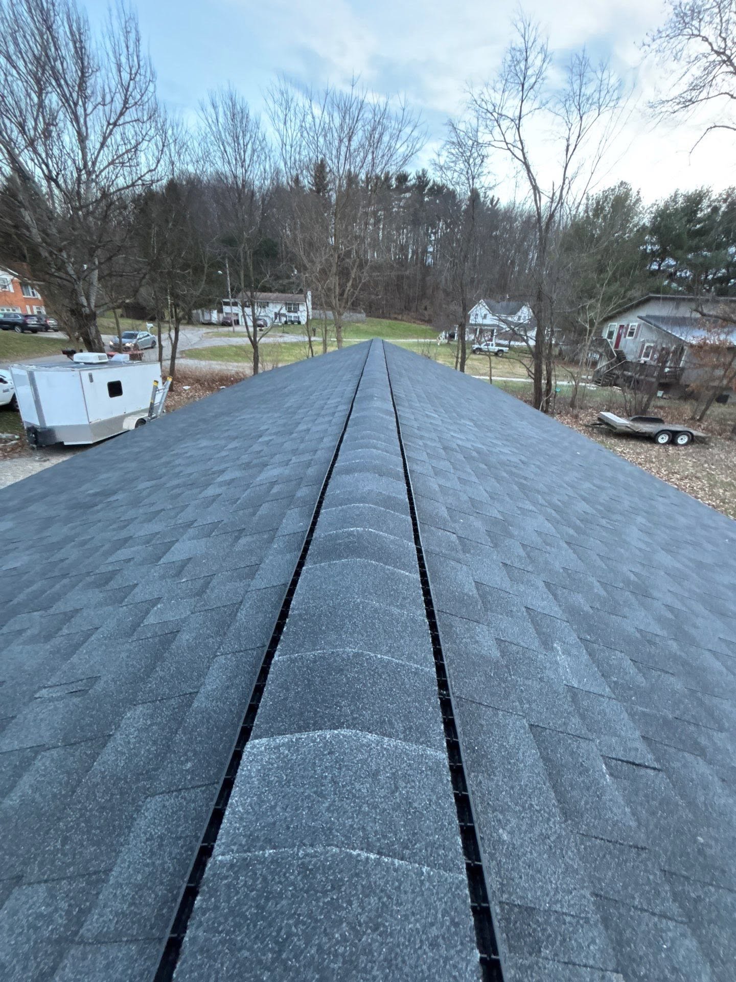 Finished roof replacements — Shield Pro Roofing project in central Ohio