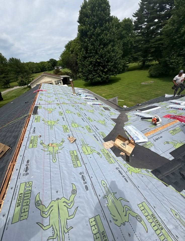 More recent work — Shield Pro Roofing project in central Ohio