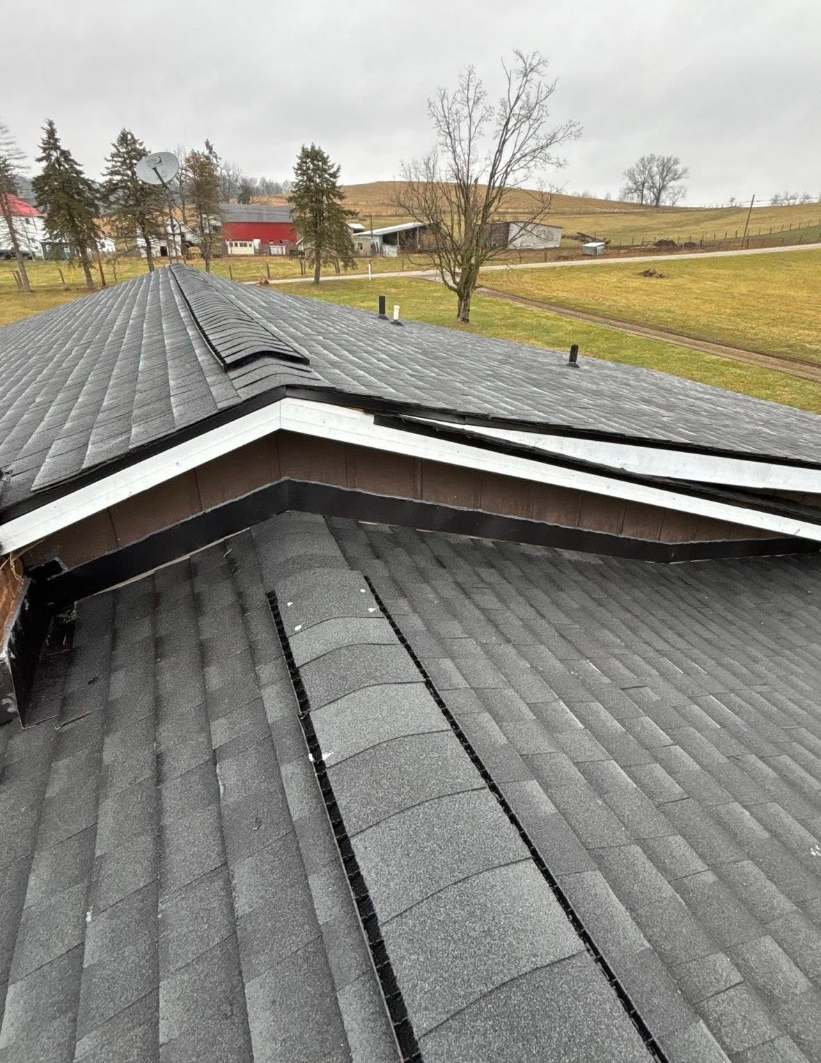 Finished roof replacements — Shield Pro Roofing project in central Ohio
