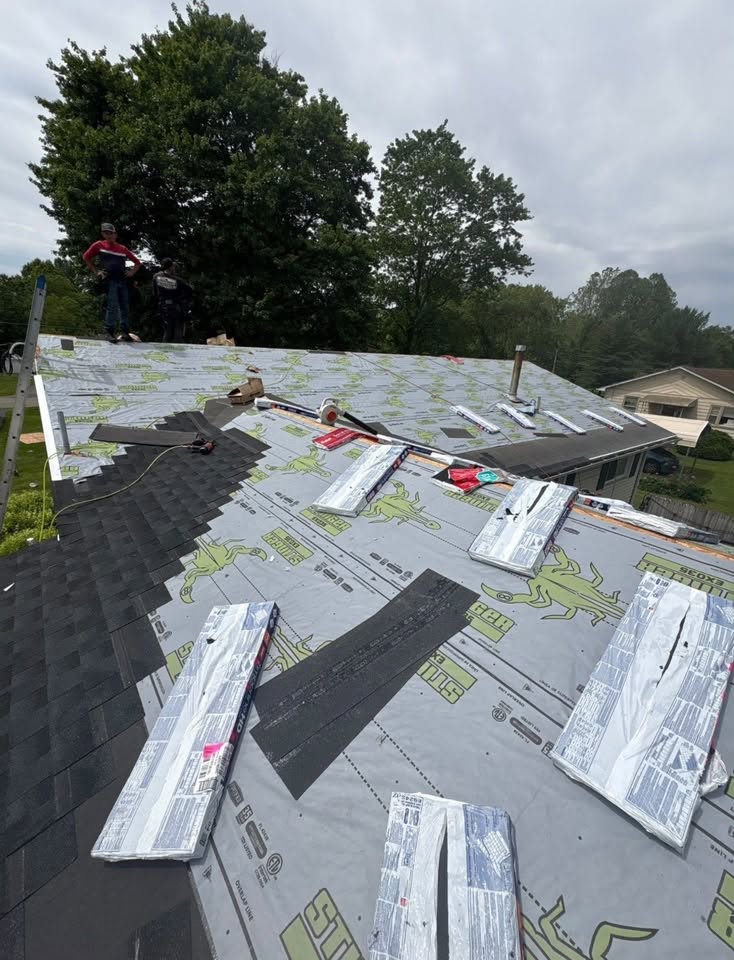 More recent work — Shield Pro Roofing project in central Ohio